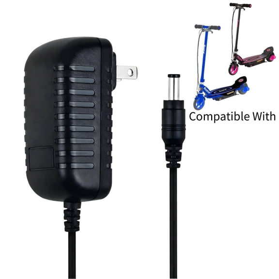 Kybate 12V 1A AC/DC Battery Charger Compatible With Razor Power Core E90 E95 ePunk XLR8R