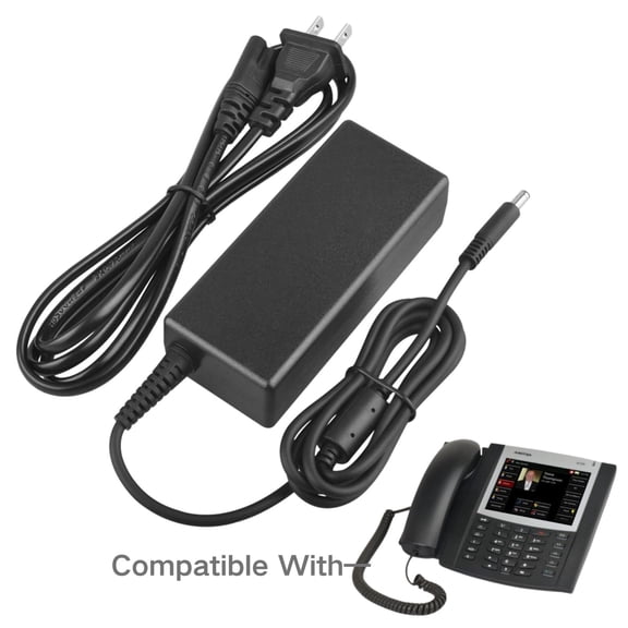 Kybate 48V AC/DC Adapter Compatible with Mitel 87-00013AAA-A Aastra 6739i IP Speaker Phone PSU