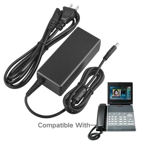Kybate 48V AC/DC Adapter forC Dual Stack IP Phone 2200-18064-025 Cord