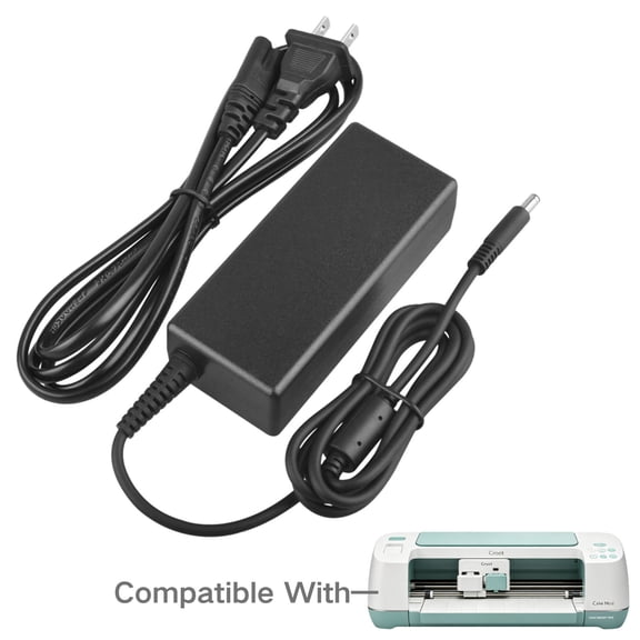 Kybate AC/DC Adapter Compatible With Cricut Expression Create Explore Cake Mini KSAH1800250T1M2