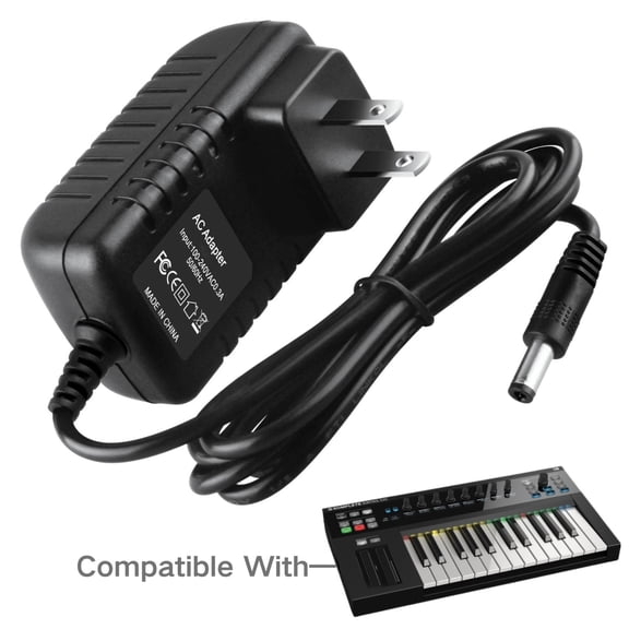 Kybate AC/DC Adapter Compatible with Native Instruments Komplete Kontrol S25 S49