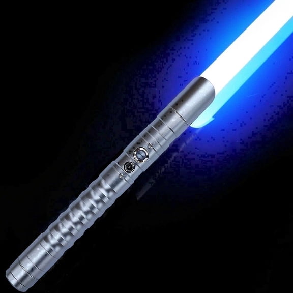 Kybers RGB Metal Hilt Lightsaber for Adults, LED Light Saber with 11 Colors & Smooth Swing, Premium Dueling & Display for Fans