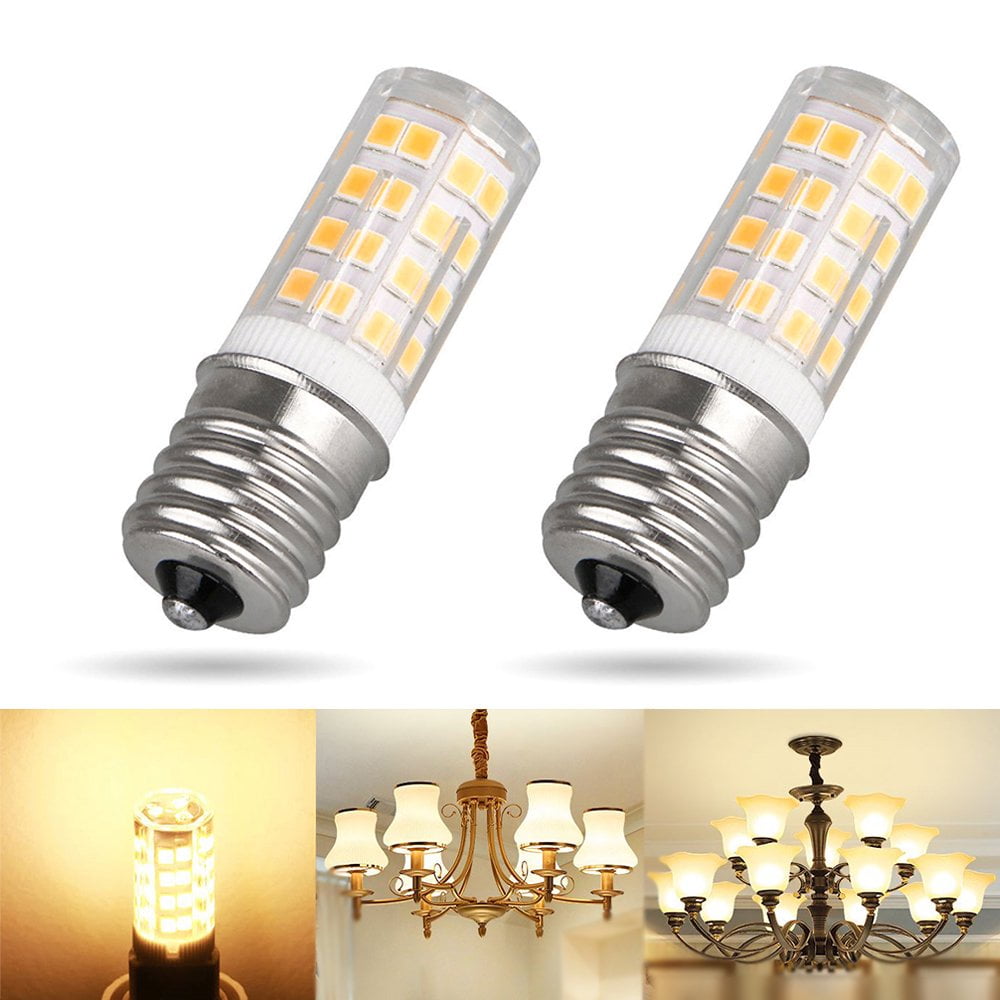 Kydely 2Pack E17 LED Bulb Microwave Oven Light Dimmable 4Watt Natural