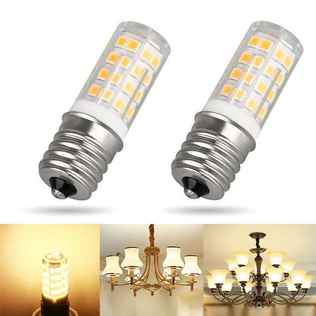 Kydely 2Pack E17 LED Bulb Microwave Oven Light Dimmable 4Watt Natural