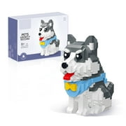Kyglaring Incompatible Legos Husky Mini Block Puzzle Toy, 796 Pieces Mini Puzzle, Party Favors for 8-14+ Kids