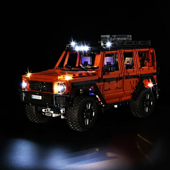 Kyglaring LED Lighting Kit, Compatible with Lego 42177 Technic Mercedes-Benz G 500 Professional Line Car Model (Not Included!)