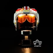 Kyglaring LED Lighting Kit Designed for Luke Skywalker Red Five 75327 Building Model Kit - No Model (Standard Version)