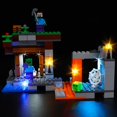 thumbnail image 1 of Kyglaring LED Lighting Kit for Lego Minecraft The Abandoned Mine 21166 Building Set (No Model) - Light Set Compatible with 21166 Zombie Cave(Classic Version), 1 of 6