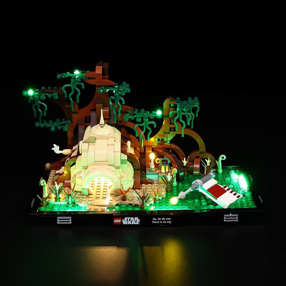 Kyglaring LED Lighting Kit Only Lights Set for Lego 75330 Model Building Kit (No Model)- Classic Version
