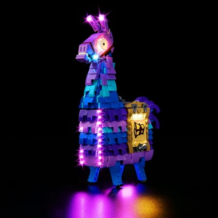 Kyglaring LED Lighting Kit for Lego 77071 Fortnite Supply Llama Model Set (Not Included)