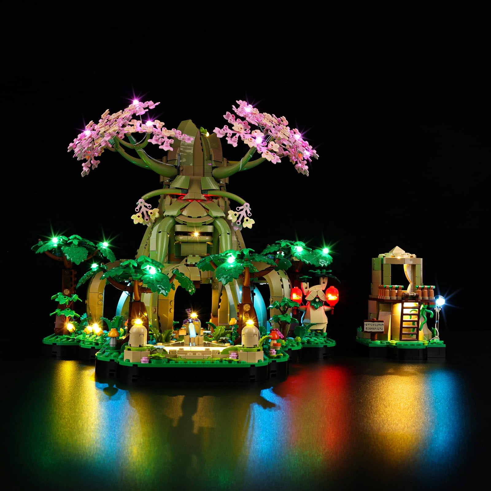 Kyglaring LED Lighting Kit for Lego 77092 The Legend of Zelda Great Deku Tree 2-in-1 Model Set,No Blocks (Classic Version)
