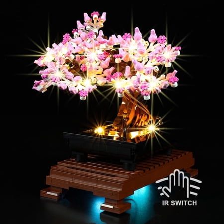 Kyglaring LED Lighting Kit for Lego Icons Bonsai Tree 10281 Building Set (No Model) - Lights Set Compatible with Lego 10281 - Standard Version