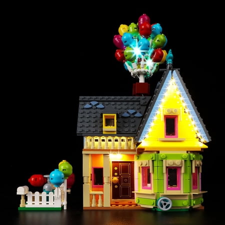 Kyglaring Led Light Kit for LEGO Pixar Up House 43217 Building Kit With Adult(Not Lego set)