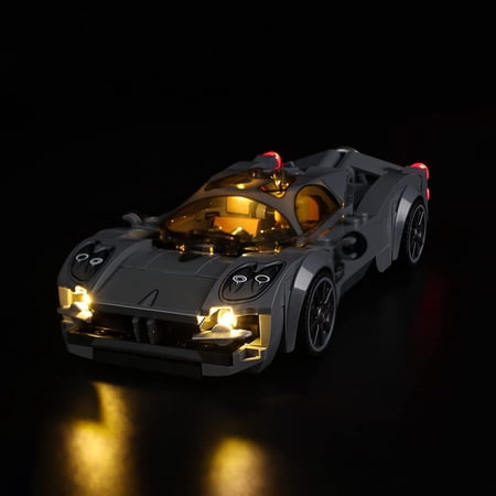 Kyglaring Led Light Kit for Lego Pagani Utopia 76915 Race Car Model Building kit-Without Lego Set (Classic Version)