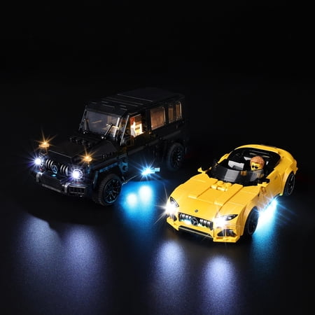 Kyglaring Led Light Kit for Mercedes-AMG G 63 & Mercedes-AMG SL 63 Building Set, Compatible with Lego 76924 (Model Not Included)