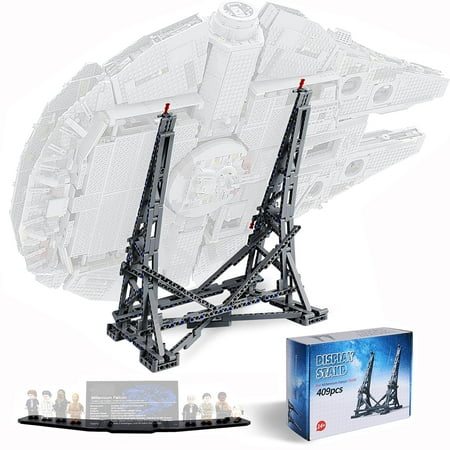 Kyglaring Vertical Display Stand for Lego Ultimate Millennium Falcon 75192 Building Blocks Model (409 Pcs, No Lego Set)