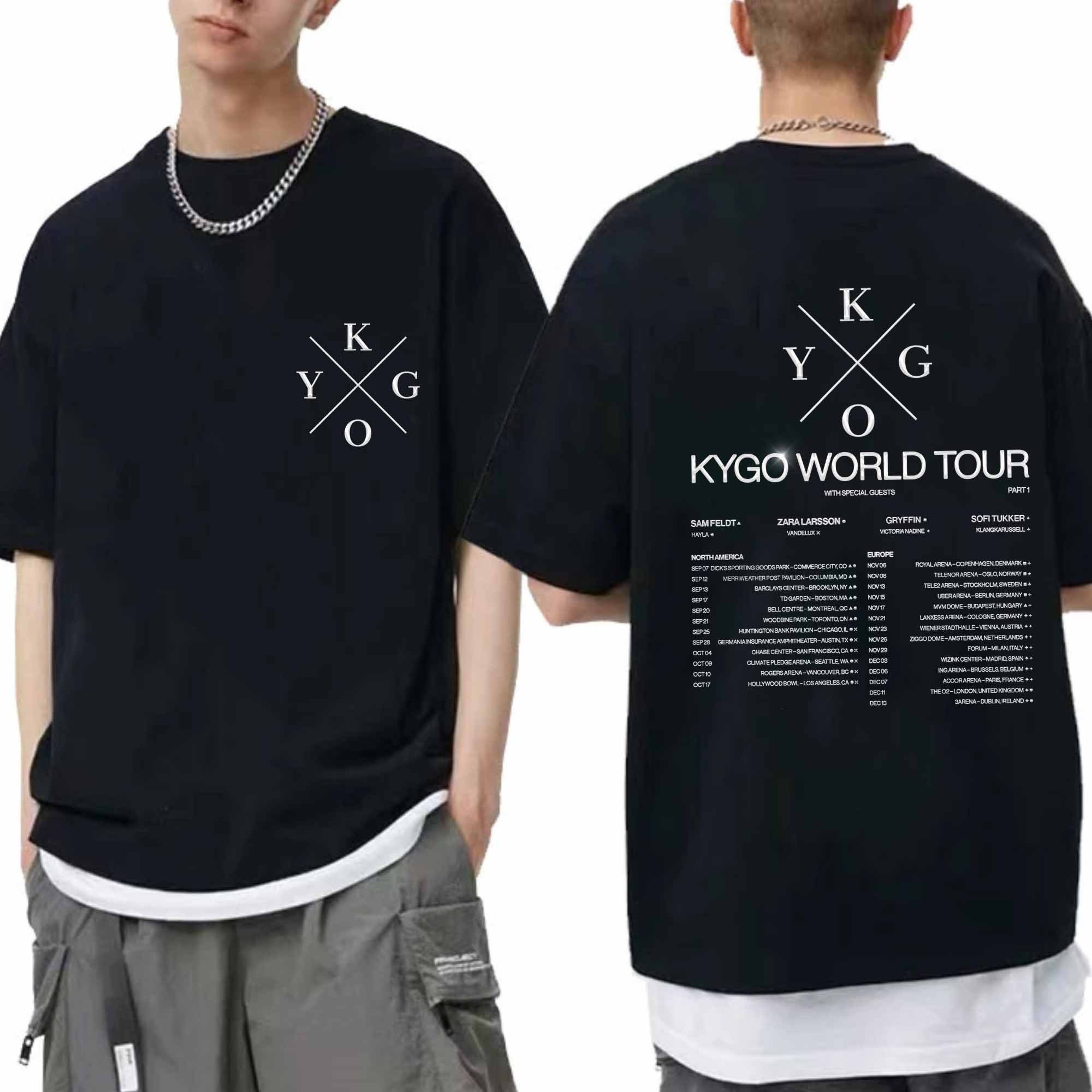 Kygo World Tour 2024 Shirt, DJ Kygo Fan Shirt, DJ Kygo 2024 Concert