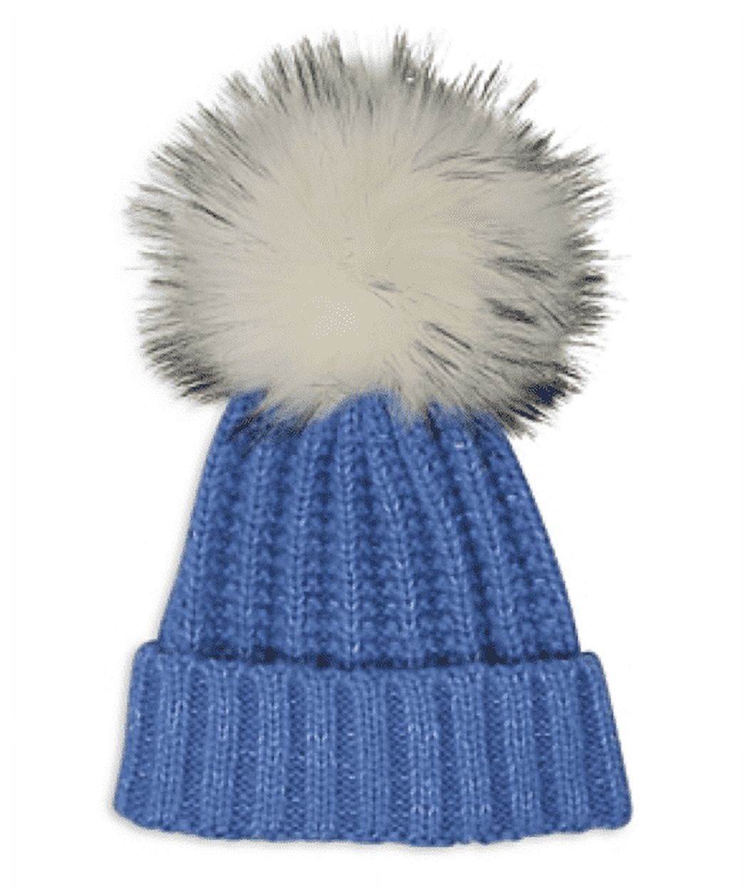Kyi Kyi hat Kyi Kyi Faux Fur Pom Pom Knit Hat | Bloomingdale main image 2