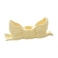thumbnail image 1 of Hyknon Christmas Candle Holder Christmas Decoration Bow Shaped Ceramic Candlestick Holders Scented Non-Slip Tealight Holder Cute Candle Stand Table Centerpieces for Holiday Wedding Birthday, 1 of 6