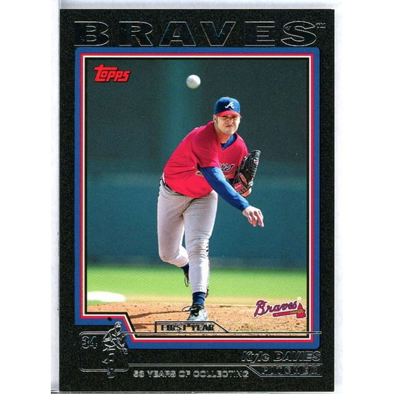 Kyle Davies FY Card 2004 Topps Black #313