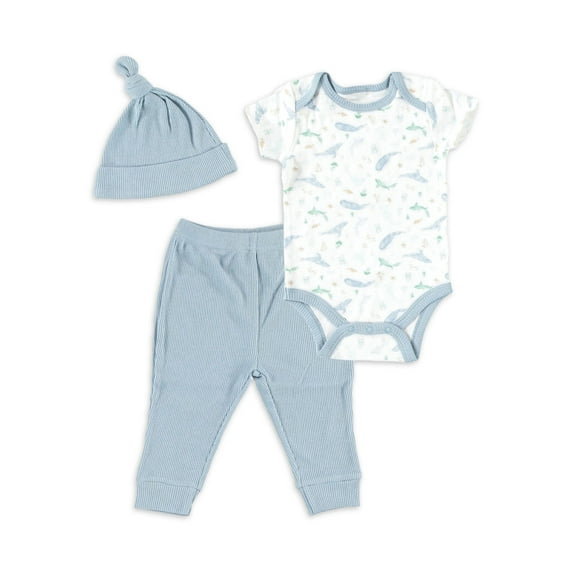 Kyle & Deena Baby Boy 3 PC Jogger Set, Sizes Newborn-9 Months