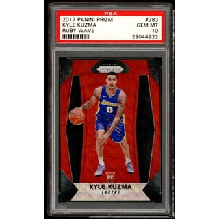 Kyle kuzma rookie prizm silver psa 2024 9