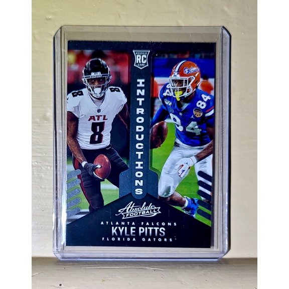 Kyle Pitts 2021 Panini NFL Absolute Introductions #INT-4 Rookie Card Falcons