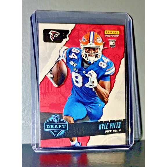 Kyle Pitts 2021 Panini NFL Instant Draft Night #4 Rookie Card 1 of 1615