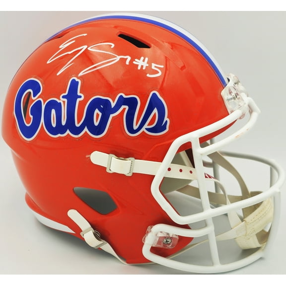 Kyle Pitts Autographed Florida Gators Orange Full Size Speed Replica Helmet PSA/DNA #AJ59448