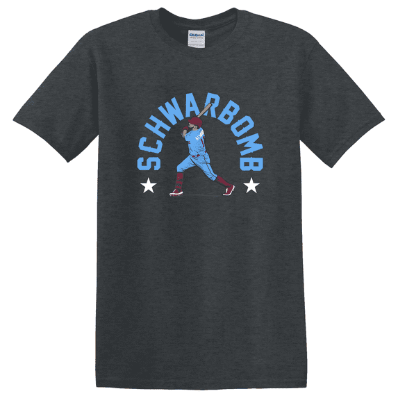 Kyle Schwarber Schwarbomb Philly Baseball Graphic T-Shirt