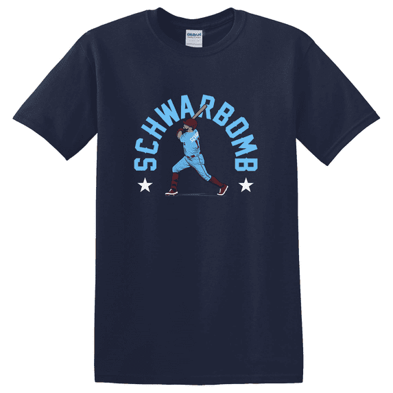 Kyle Schwarber Schwarbomb Philly Baseball Graphic T-Shirt