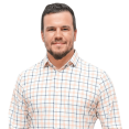 thumbnail image 1 of Kyle Schwarber (Shirt) Half Body Buddy Cutout, 1 of 4
