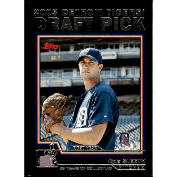 Kyle Sleeth Rookie Card 2004 Topps Black #668