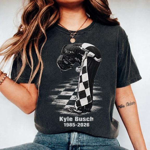 Kyle Tribute Shirt, Vintage Car Racing Tribute Top