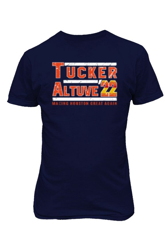 Kyle Tucker Jose Altuve '22 Houston Baseball Stars Unisex Tee Tshirt All Size S-5XL
