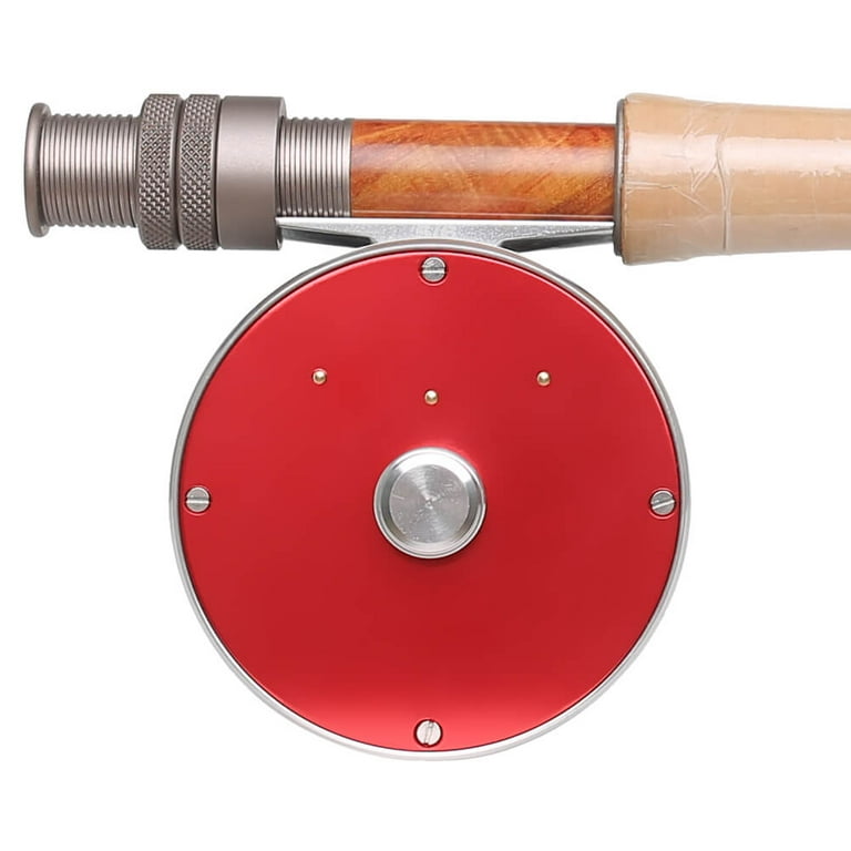 Kylebooker FR03 Classic Fly Reel Red For #3 to #9 Line Weight