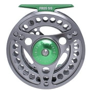 Kylebooker FR05 Fly Fishing Reel Large Arbor 2+1 BB with CNC-machined Aluminum Alloy Body and Spool in Fly Reel
