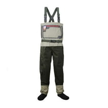 Kylebooker Fly Fishing Chest Waders Breathable Waterproof Stocking foot River Wader Pants for Men and Women