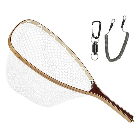 Kylebooker Fly Fishing Landing Soft Rubber Net
