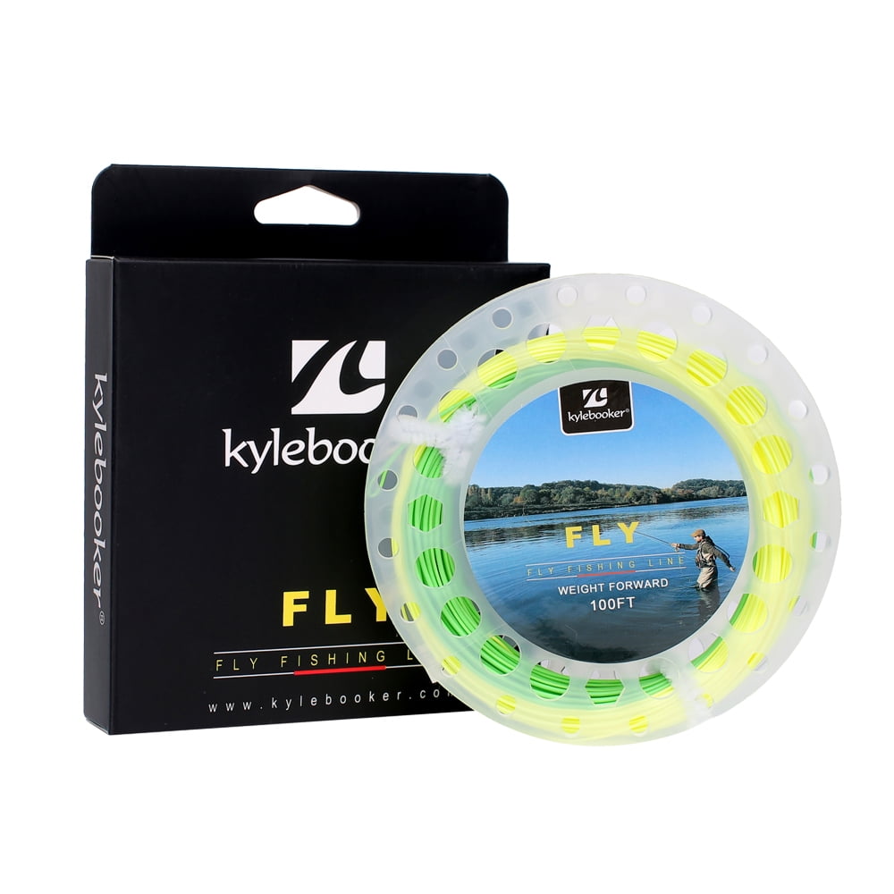 Kylebooker Fly Fishing Line with Welded Loop Floating Weight