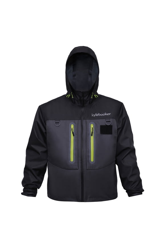 Fly Fishing Wading Jacket WJ002 Ski Black Regular