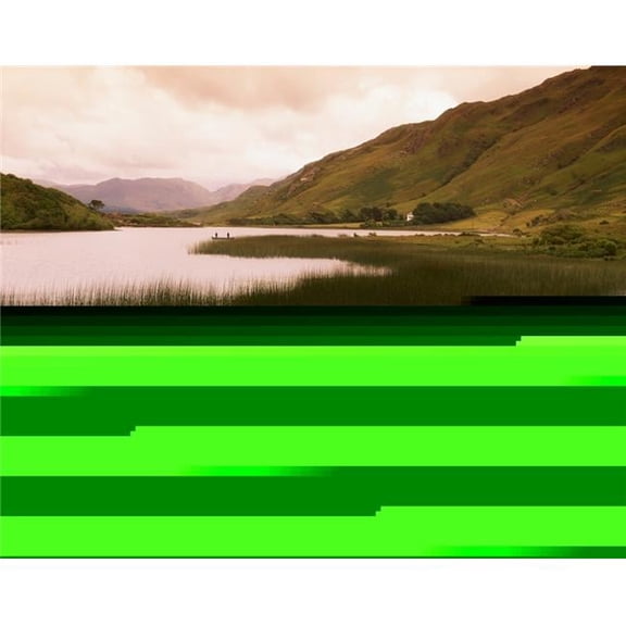 Kylemore Lough Co Galway Ireland Poster Print by The Irish Image Collection, 34 x 26 - Large