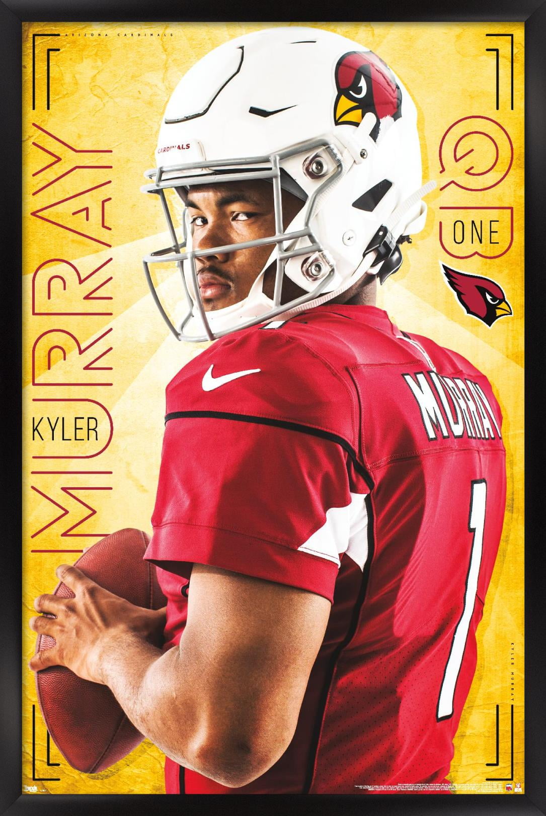 Kyler Murray Arizona Cardinals 24.25'' x 35'' Framed Players Only Poster