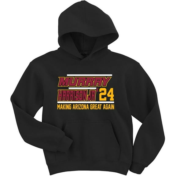 Kyler Murray Marvin Harrison Jr 2024 Arizona Hooded Sweatshirt Hoodie
