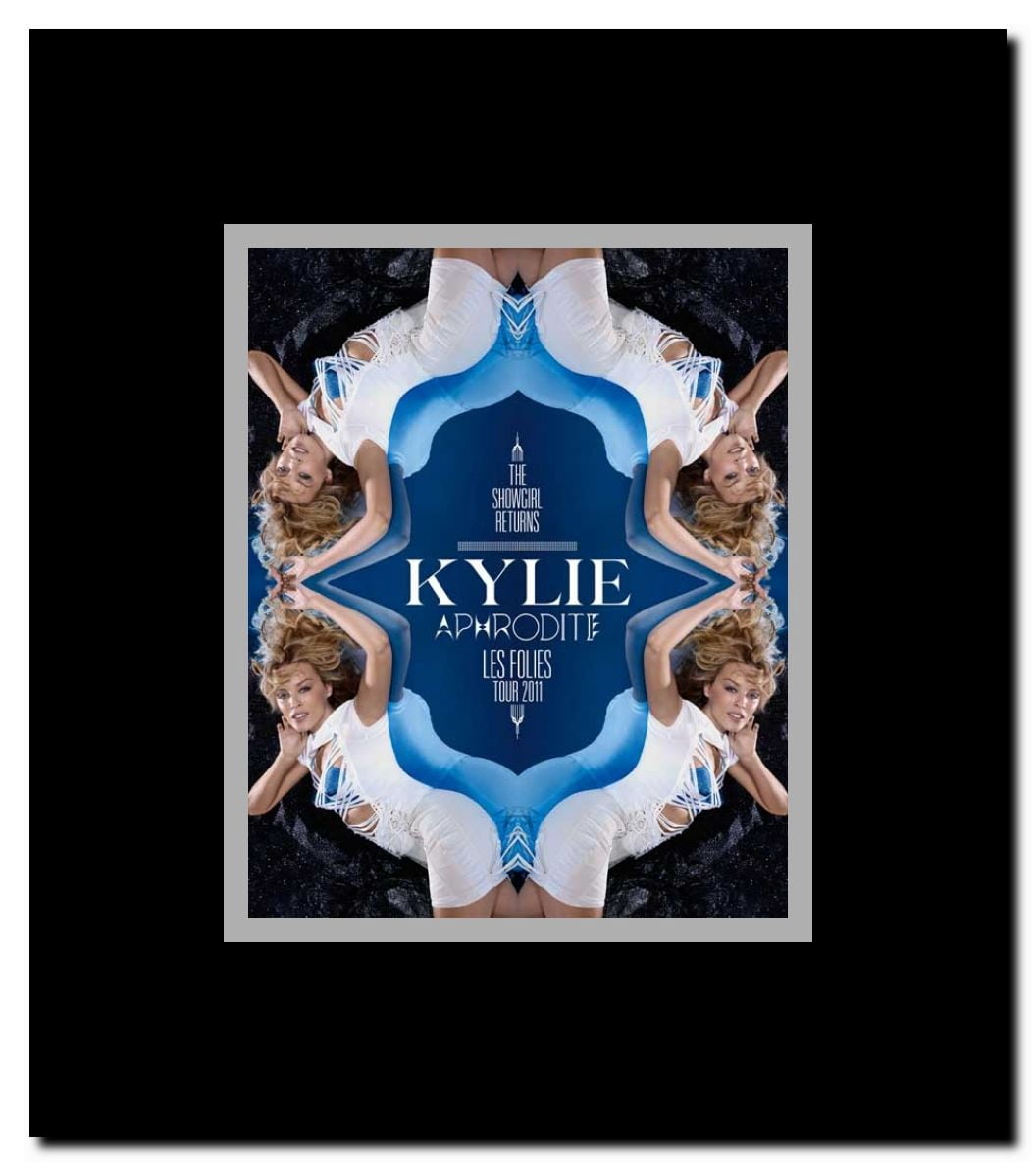 Kylie Aphrodite: Les Folies Tour 2011 Framed Movie Poster