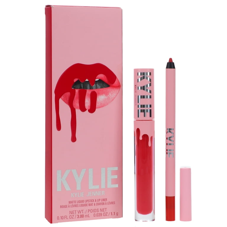 Kylie Cosmetics Matte Lip Kit Bad Lil Thing - Walmart.com