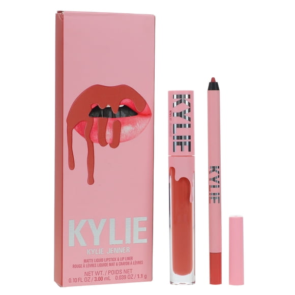 Kylie Cosmetics Matte Lip Kit - 301 Liquid Angel , 2 Pc 0.10oz Matte Liquid Lipstick, 0.03oz Lip Liner