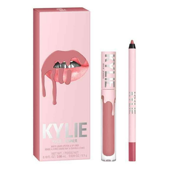 Kylie Cosmetics Matte Liquid Lip Kit Lipstick & Lip Liner, Posie K