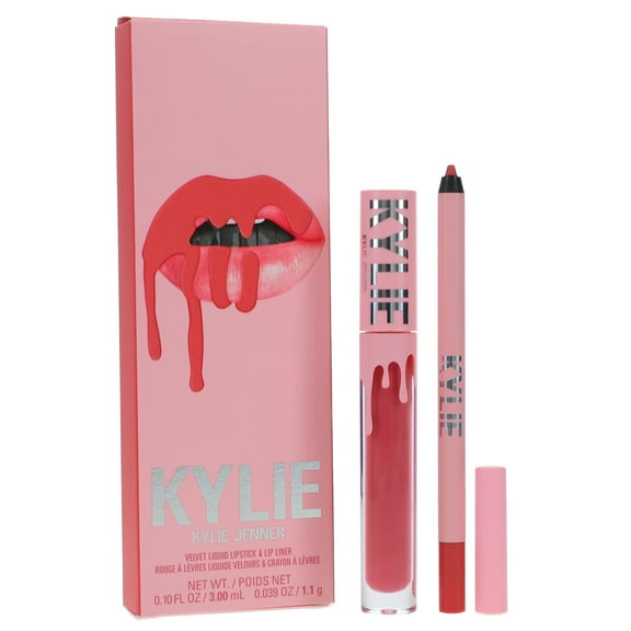 Kylie Cosmetics Velvet Lip Kit - 305 Harmony , 2 Pc 0.10 oz Velvet Liquid Lipstick, 0.03 oz Lip Liner
