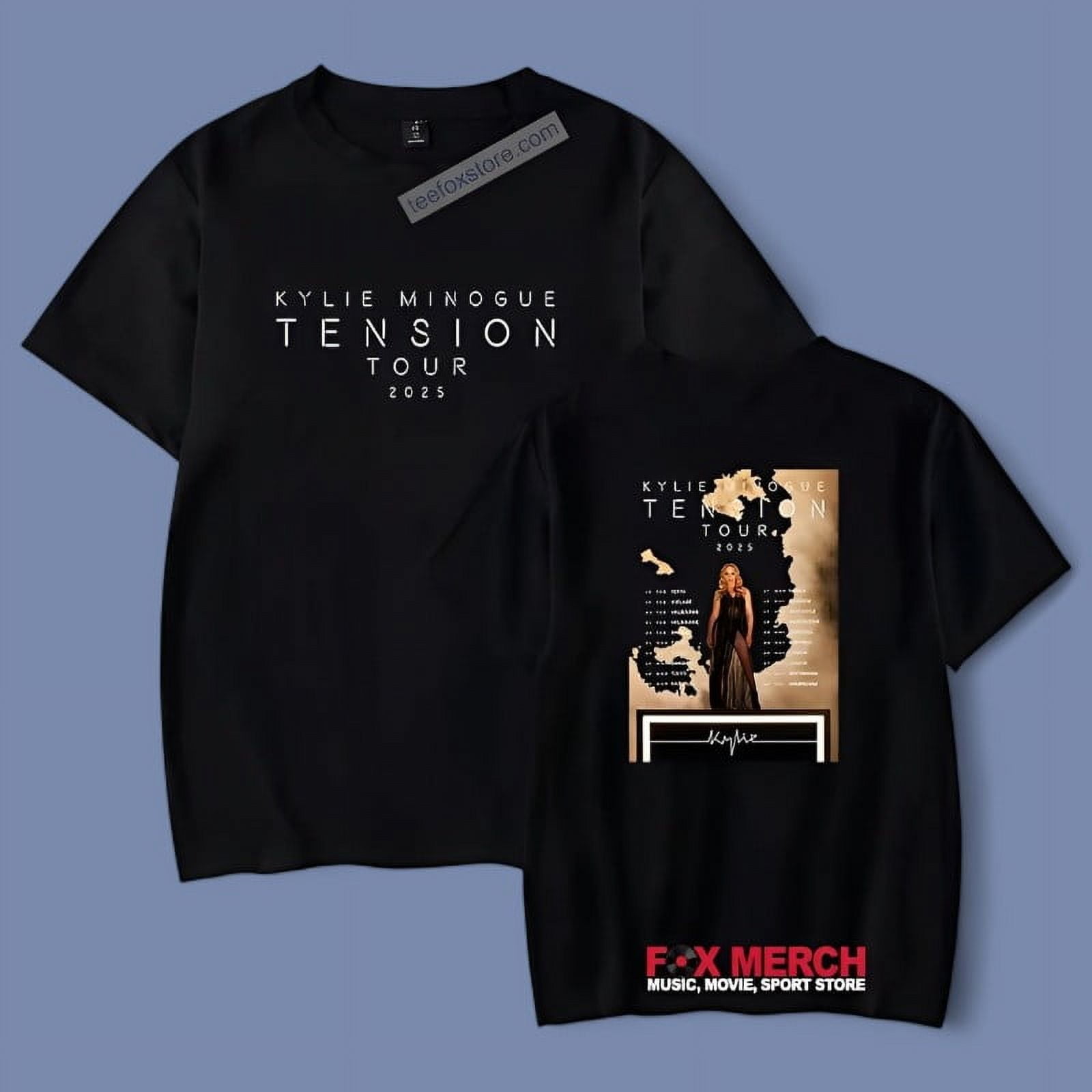 Kylie Minogue Tension Tour 2025 Unisex TShirt